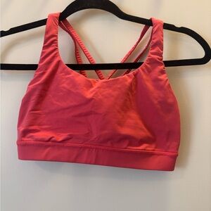 Women's Pink Sports Bra
